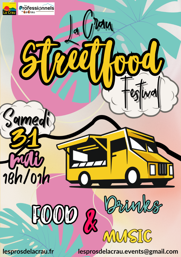 Samedi 31 mai 2025 – La Crau Streetfood Festival