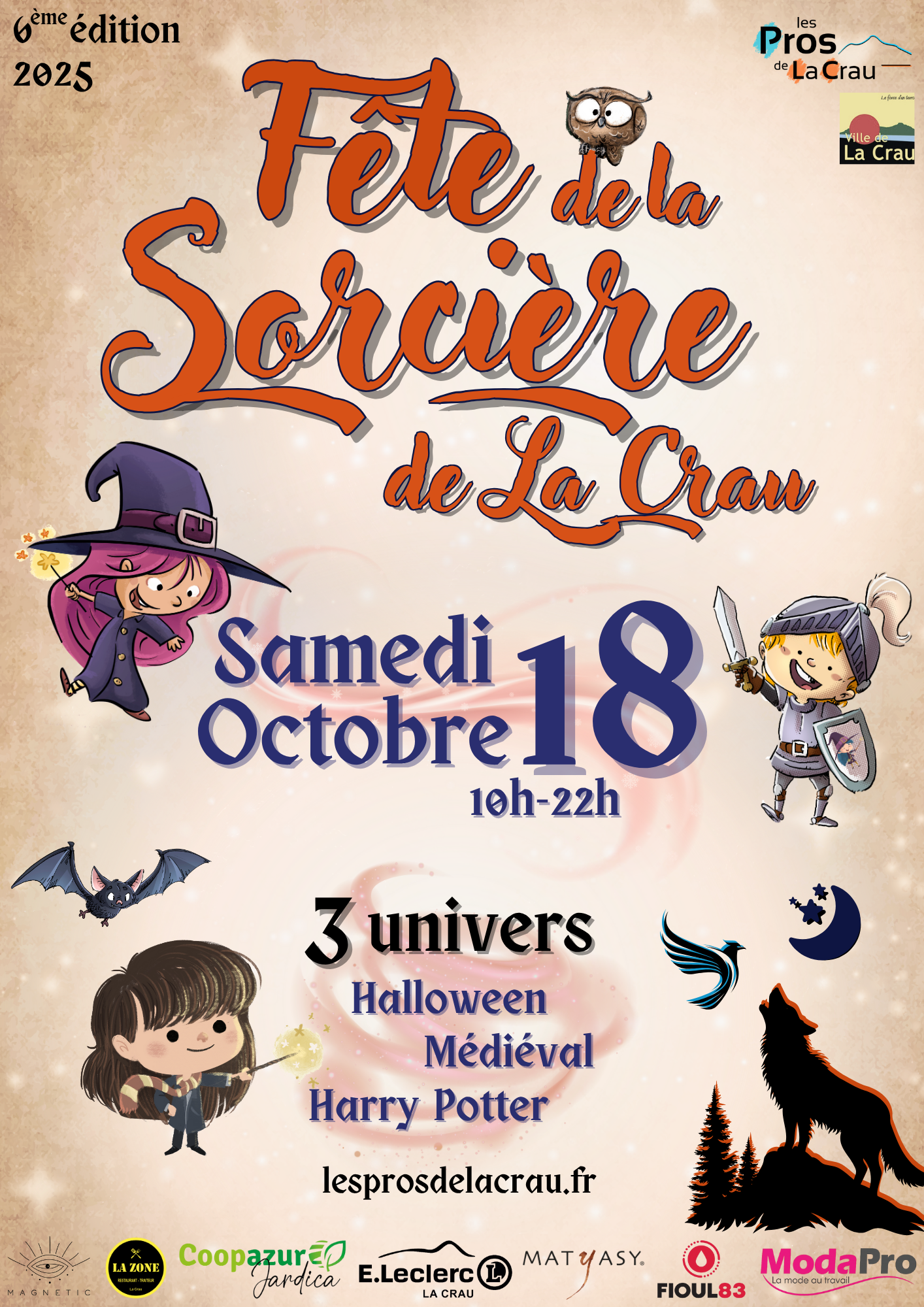Lire la suite à propos de l’article Samedi 18 octobre 2025 – Fête de la Sorcière de La Crau