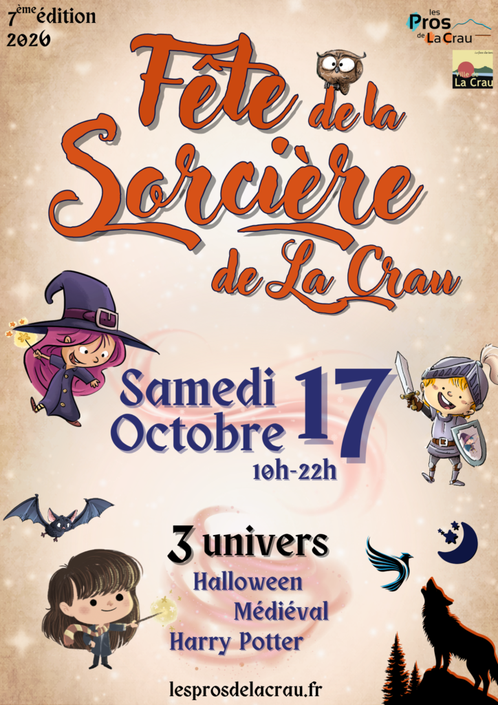 Samedi 17 octobre 2026 – Fête de la Sorcière de La Crau